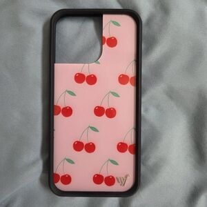 IPHONE 15 PRO MAX - Wildflower Cases Cherry Pattern Pink Phone Case